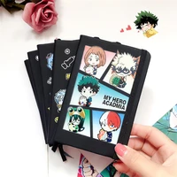 100 pages anime my hero academia note book good quality paper hand book elastic strap todoroki shouto stationery for studying