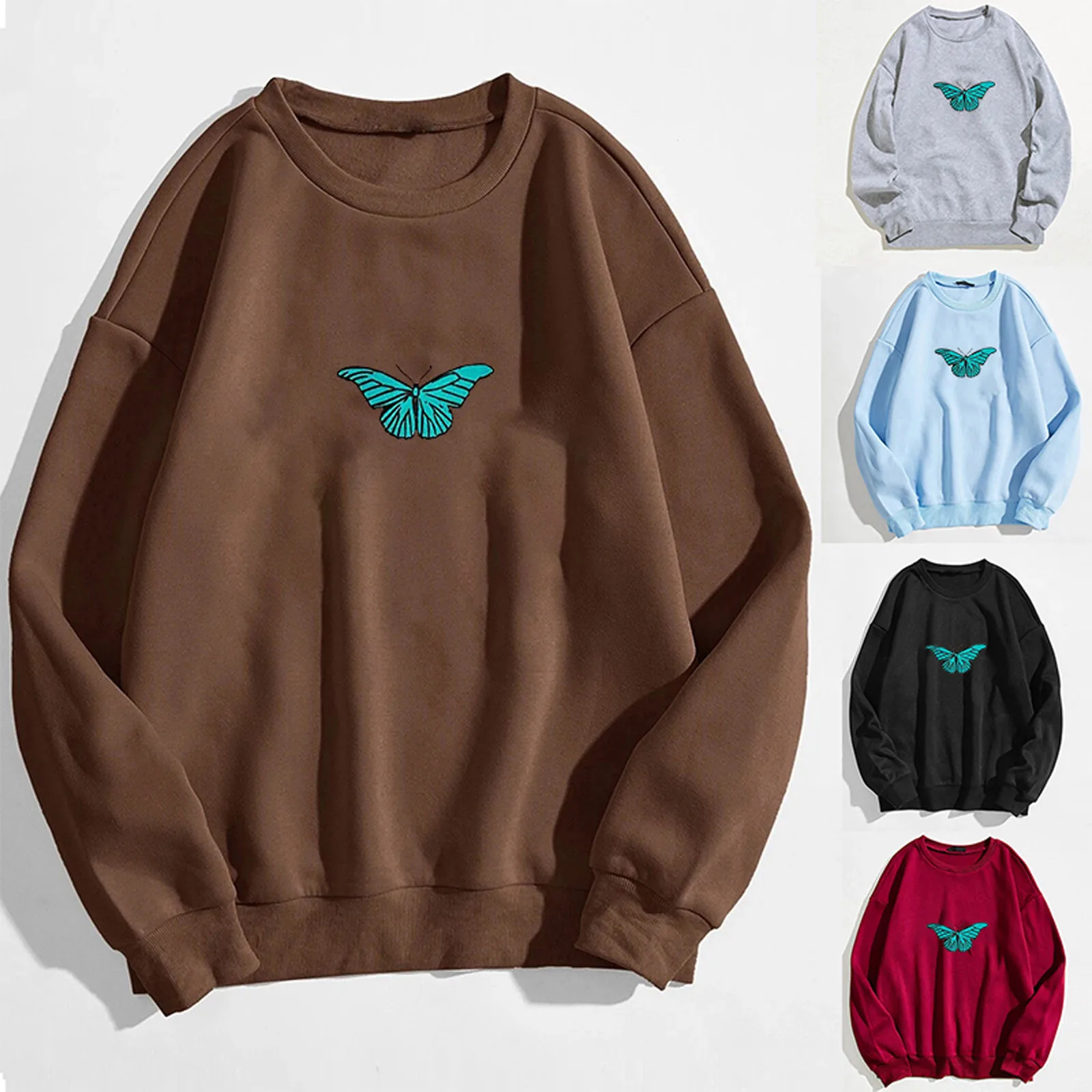 

Women's Sweatshirt Women Cotton Women Clothes Sweatshirt Top Casual Long Sleeve Pullover Graphic Print Sudaderas Con Capucha