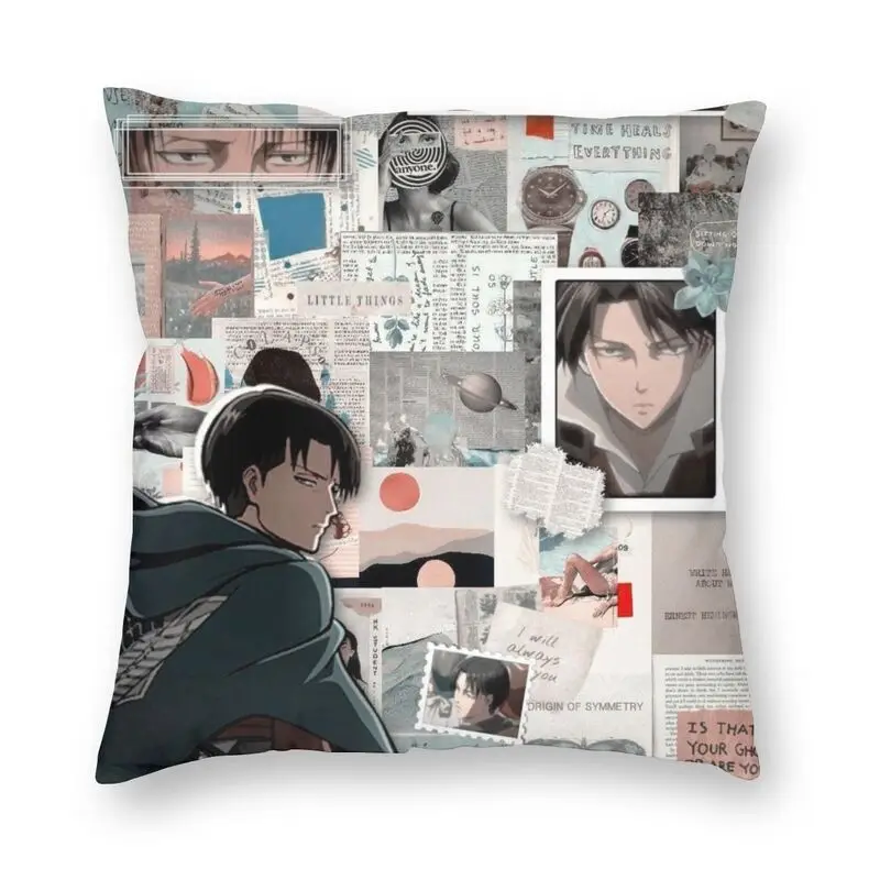 

Персонализированные Attack On Подушка титана чехол домашний декор 3D два боковых с принтами Аниме Манга Shingeki no Kyojin Подушка для дивана