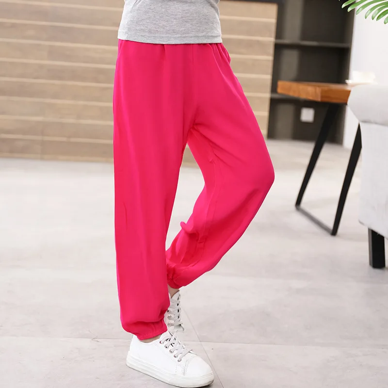 От 2 до 11 лет спортивные штаны для мальчиков и девочек одежда детей черные брюки