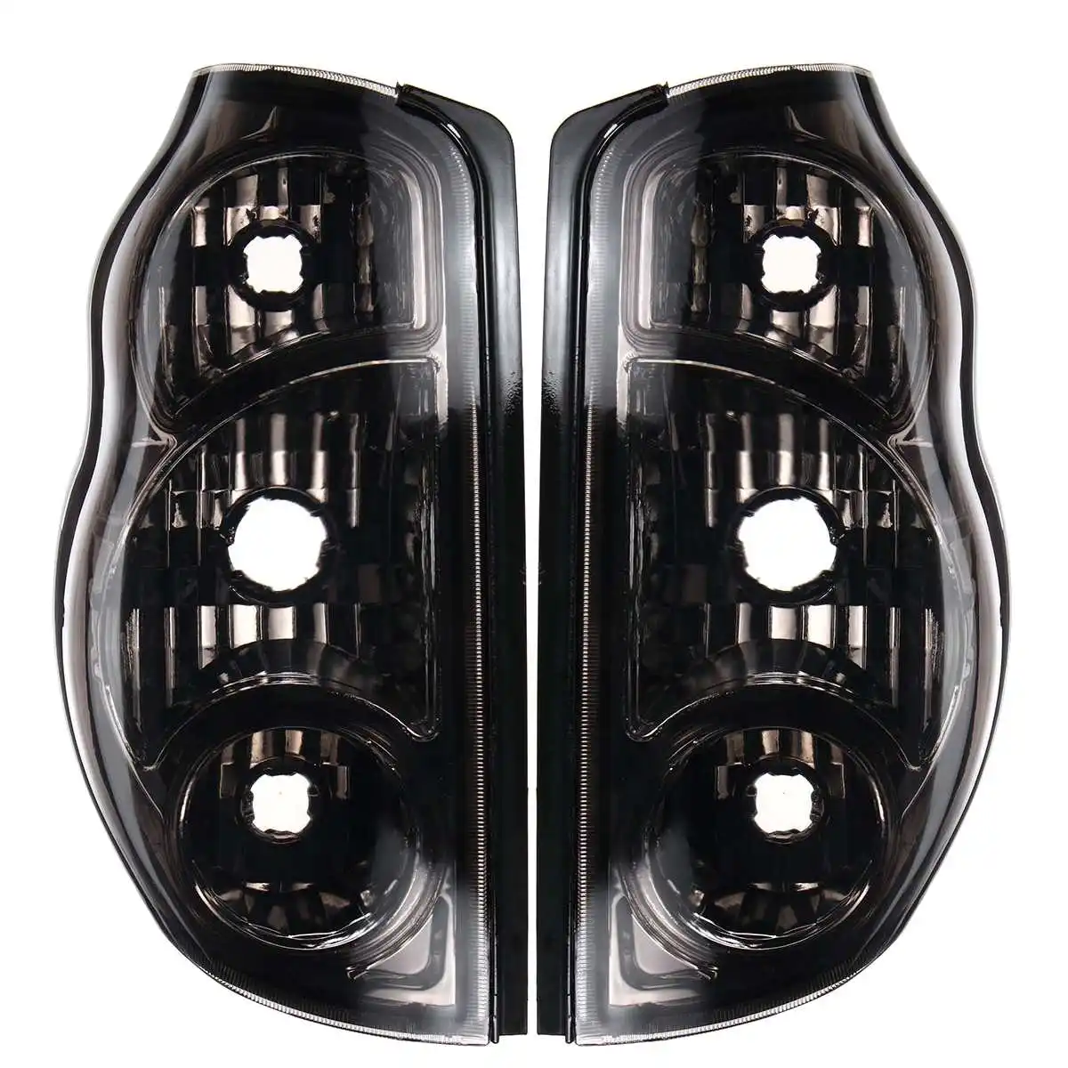 Car Taillights for Mitsubishi L200 Triton Colt 2005-2016 Pickup 1 Pair Rear Lamp Tail Lights Brake With Wire Replacement Smoke | Автомобили