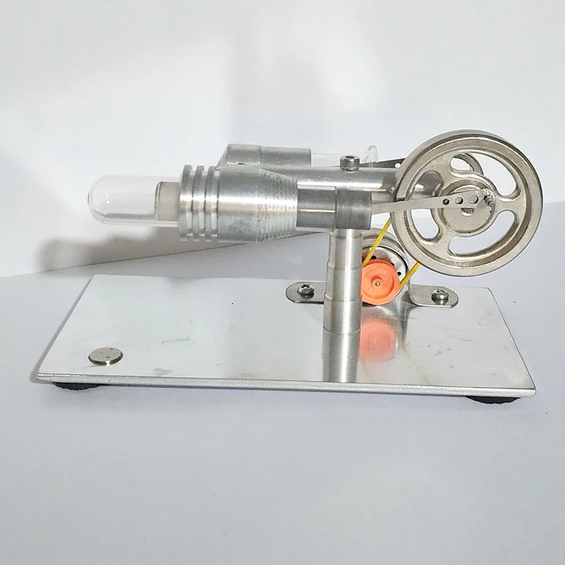 Внешний газовый двигатель генератор микро Diy модель с паровым двигателем детский