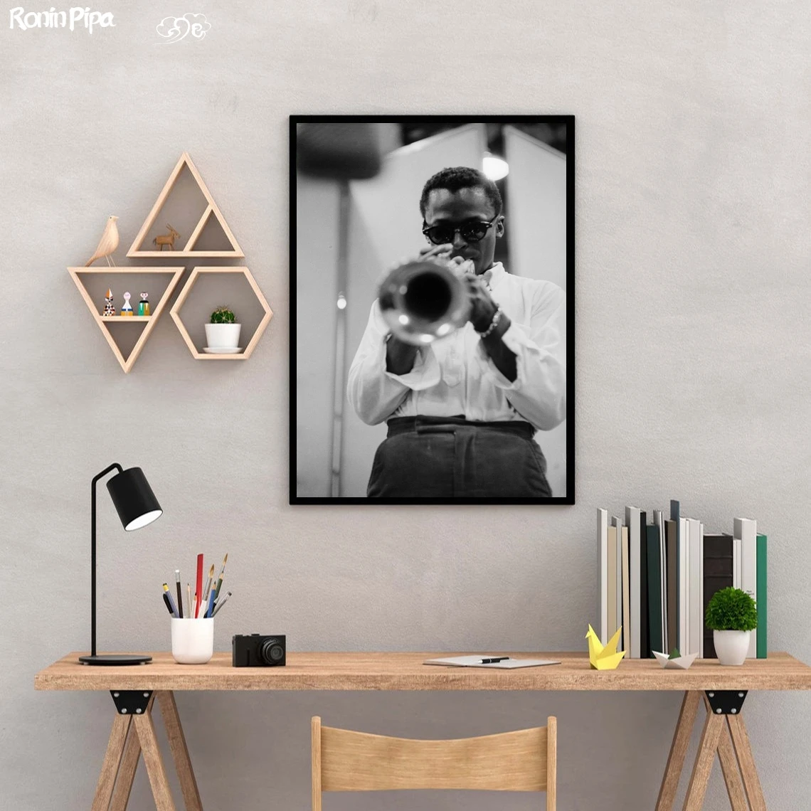 Картина на холсте с рисунком миль Дэвис, настенные картины, домашний декор гостиной (без рамки)