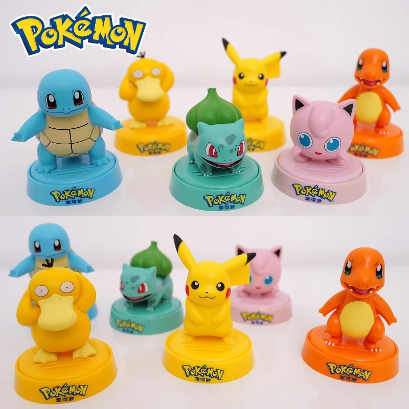 

Pokemon 9CM Pikachu Car Decoration Aromatherapy Series Pokémon Frog Seed Pokémon Jenny Turtle Halloween Gift