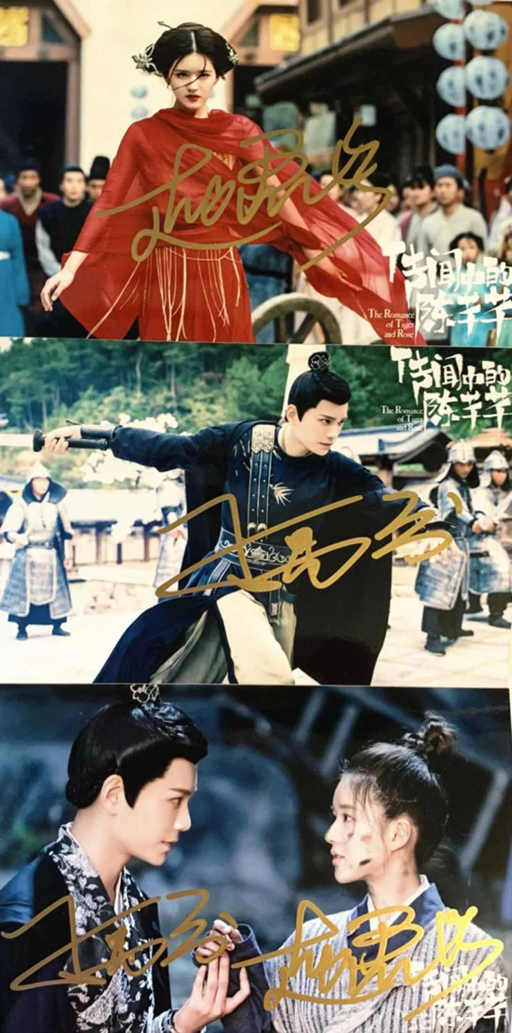 3 книги/набор Романтика тигра и розы Чжун Вэй де Чэнь Цянь Китайский Популярные