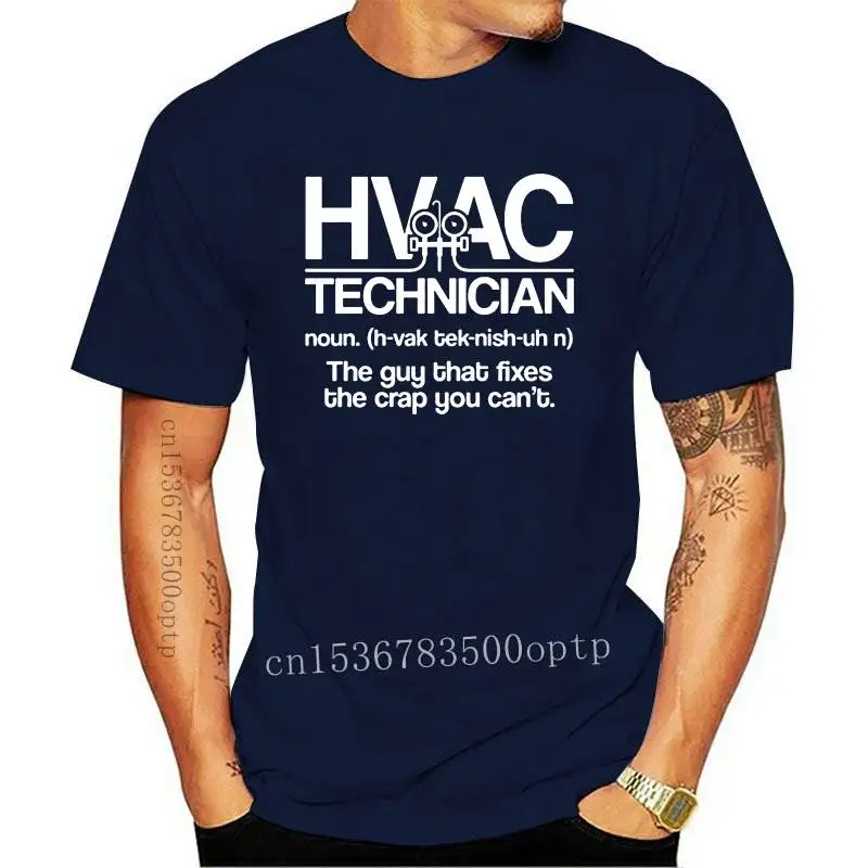 

New HVAC Technician Definition gift tee Funny Humor MENS T-SHIRT