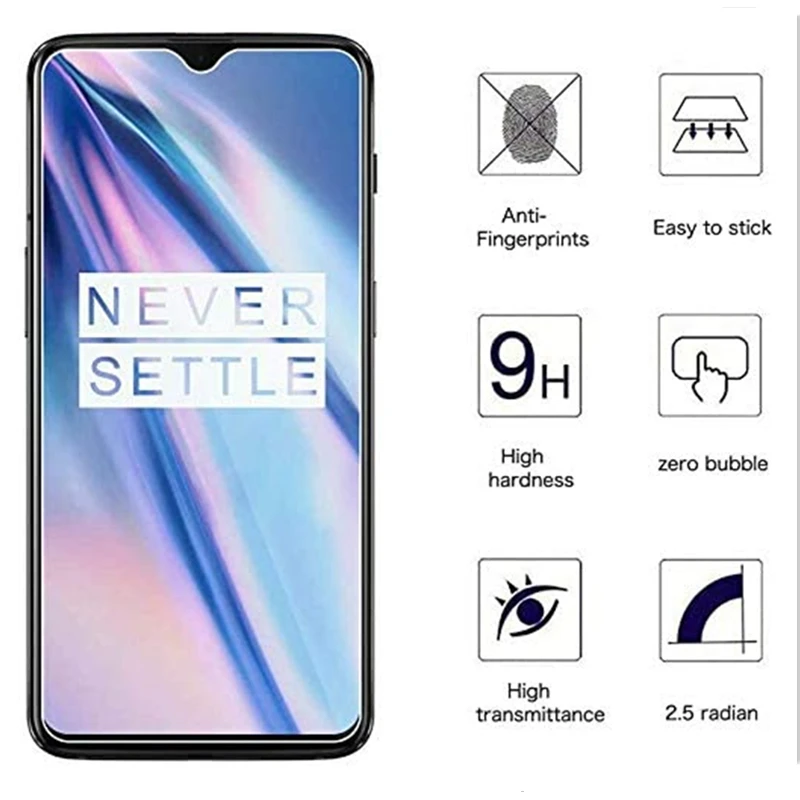 3pcs screen glass for oneplus 9 8t 7t 6t 5t 7 6 5 3 protective tempered glass on oneplus nord n100 n10 5g screen protector free global shipping