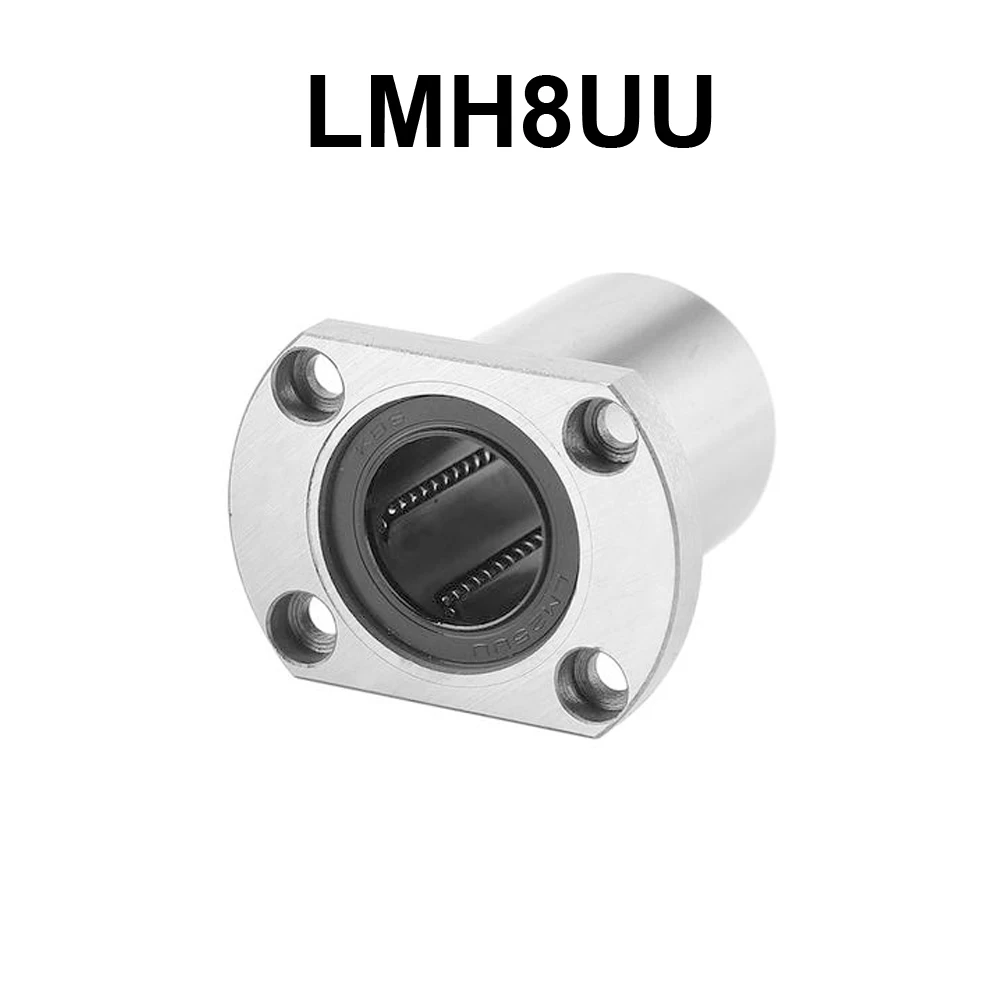8 мм LMH8UU фланец линейного движения шариковых подшипников Буша|Линейные