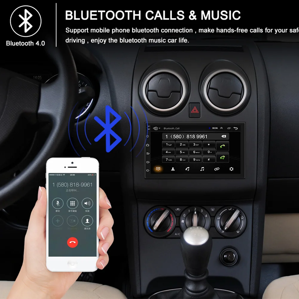 7 &quot2 Din Android 10 0 автомобильное радио аудио стерео универсальный автомобильный