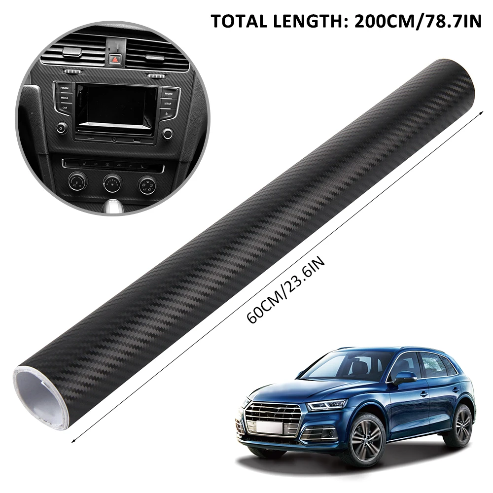 Автомобильная пленка стикеры 3D виниловая из углеродного волокна автомобильная