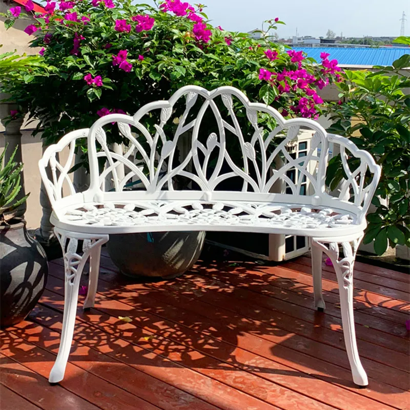 Loveseats литой алюминиевый патио для отдыха скамейки придорожная скамейка наружной