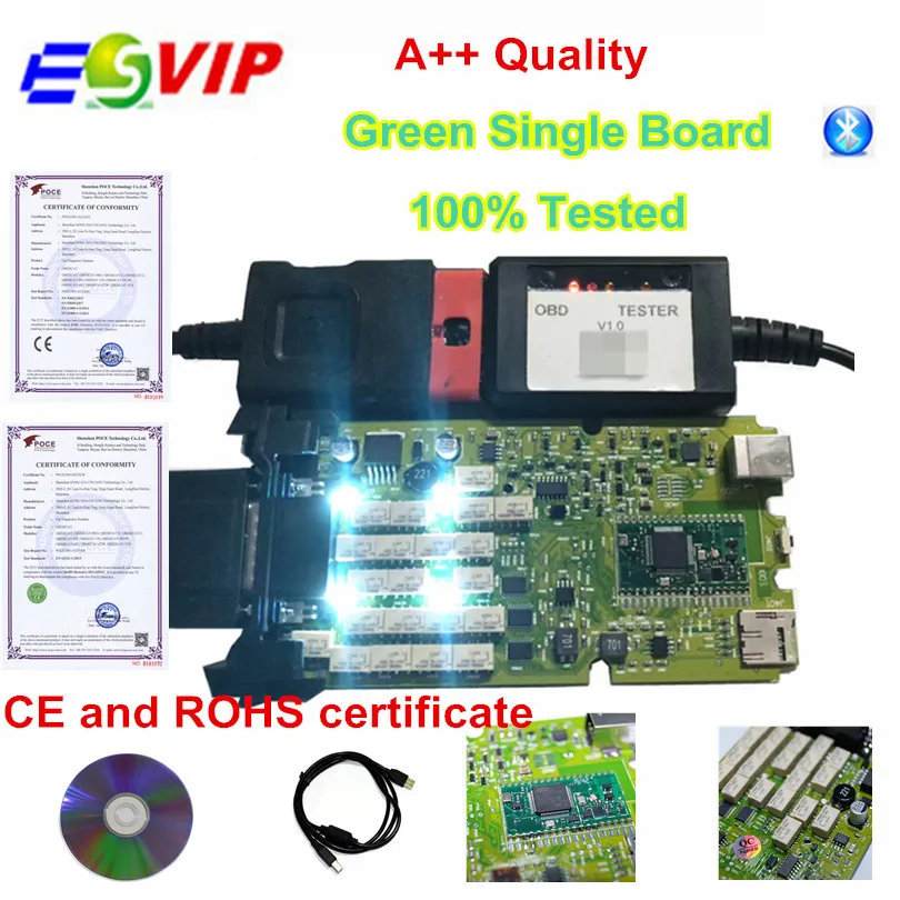 Лучшая цена качество A+++(один зеленый доска). R3+ Keygen bluetooth OBDIICAT-CDP полный комплект сканер