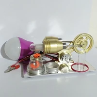 stirling engine model steam power physics science popularization technology science small production small power generation