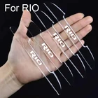 Автомобильная наклейка Противоударная полоса защита двери Зеркала заднего вида для KIA RIO 2 3 4 5 Xline x line автомобильные аксессуары