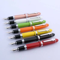 high quality jinhao 159 metal fountain pen spin twist color silver classic 0 7mm ink pen stationery office school supplies new