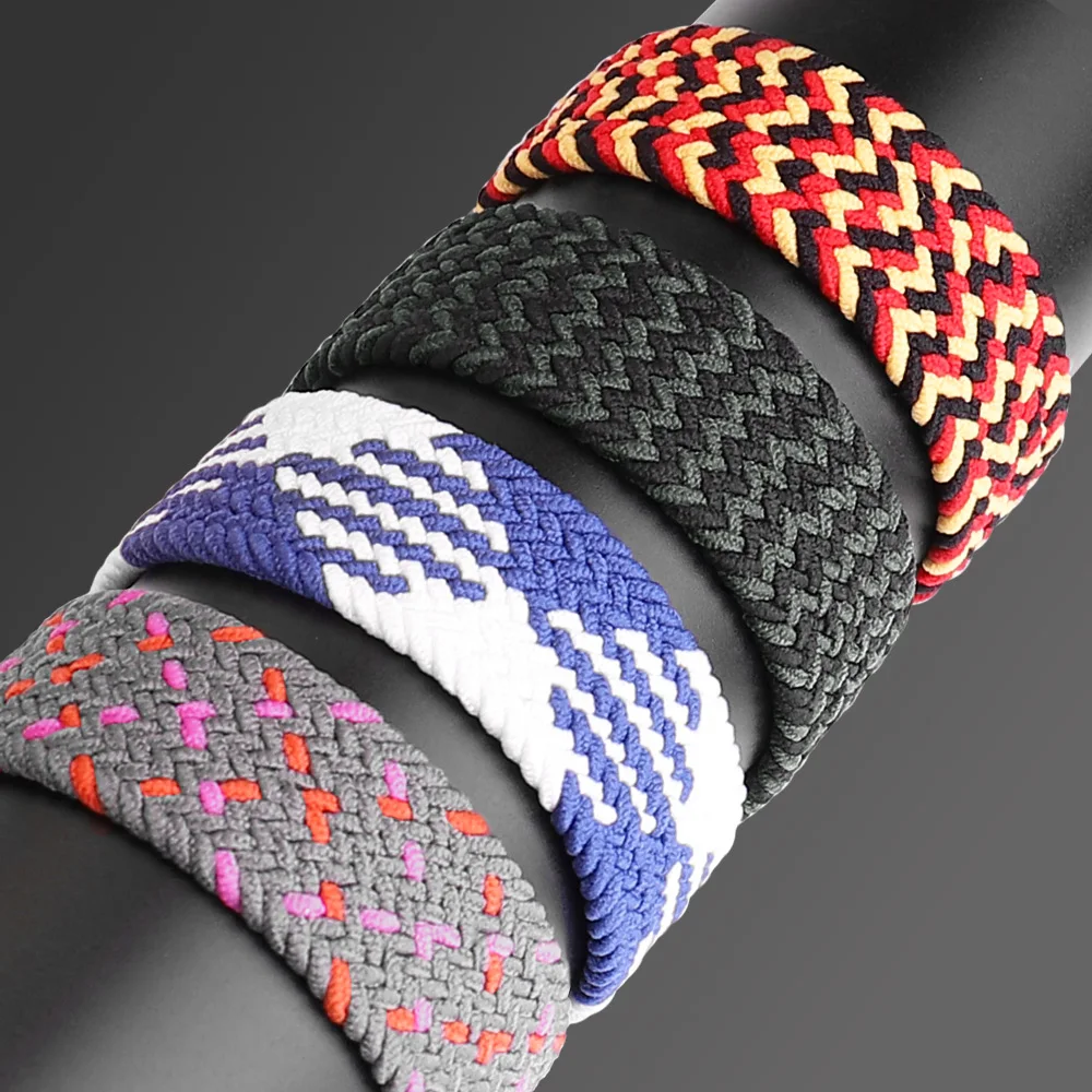 

Pride Braided Solo Loop Band For Apple Watch Se Strap 44mm 40mm Elastic Watchband Bracelets on Smartwatch Series 65432 42mm 38mm