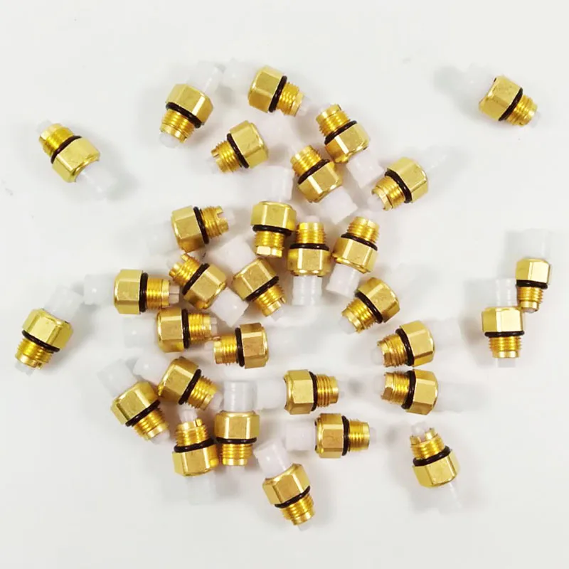 

10 шт. пневматическая подвеска весенний Ремонтный комплект воздушный клапан M10 * 1 Для Q7 VW Touareg Cayenne 955 Jeep Новый Воздушный соединитель латунные ...