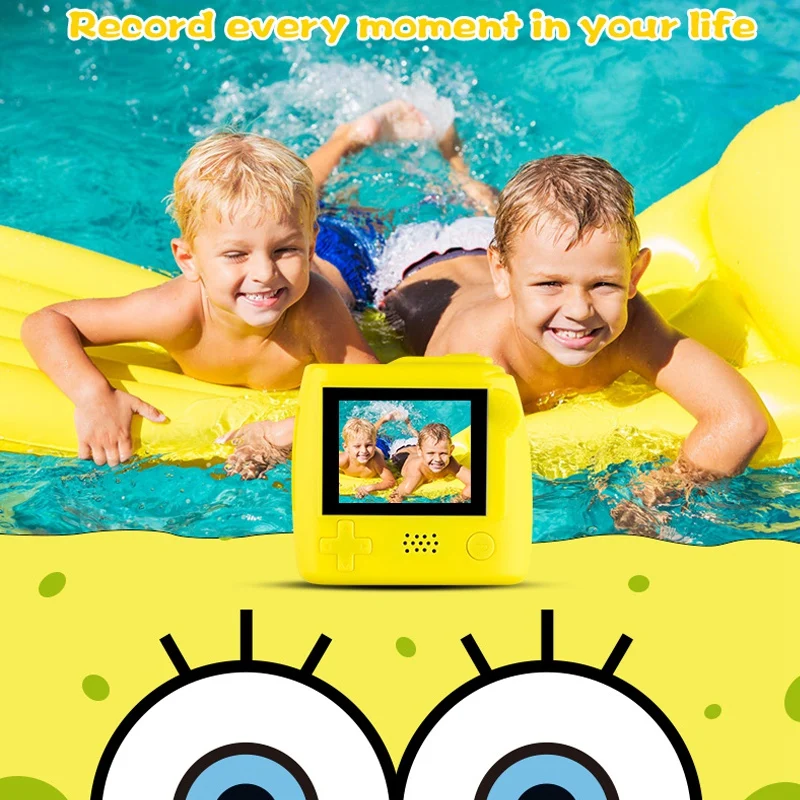 

Children Camera Video Camera 2.0 Inch 1080P Screen Rechargeable Kids Cartoon Digital Zoom Camera with Mp3 and Game