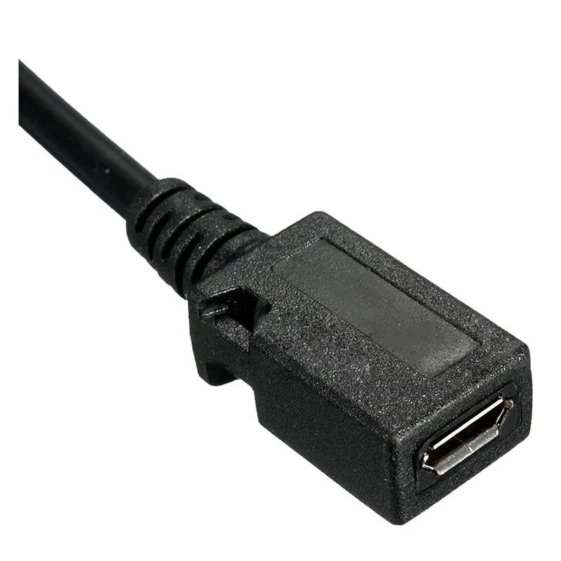 С эффектом приближения c зарядкой micro-USB 5-контактный штекер женский длинный