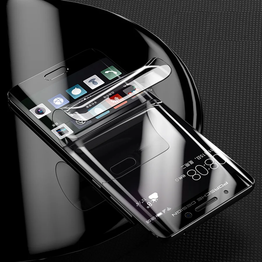 Мягкая пленка из ТПУ для huawei P20 3D изогнутая защитная на весь экран Honor Note View 10 Play 9
