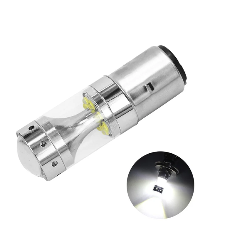 Новая светодиодная фара для мотоцикла H4 P15D BA20D HID лампа дальнего/ближнего света