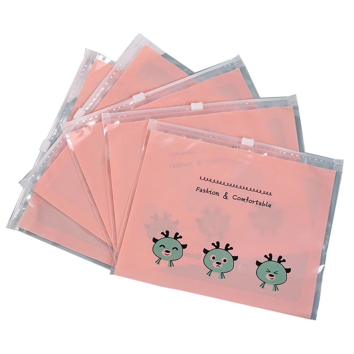 100 шт. прозрачные матовые полиэтиленовые чехлы на молнии 20 х6 см | Дом и сад