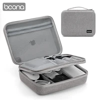 boona eva hard shell electronic organizer case for ipad pro 11 inch hard drive cables earphones cell phone ac adapter multi use