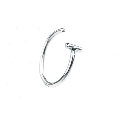 

Body Jewelry for Women Simple Stainless Steel Titanium Trinket Fake Lip Clip Labret Nose Stud Eyebrow Ring Nose Non-Piercing