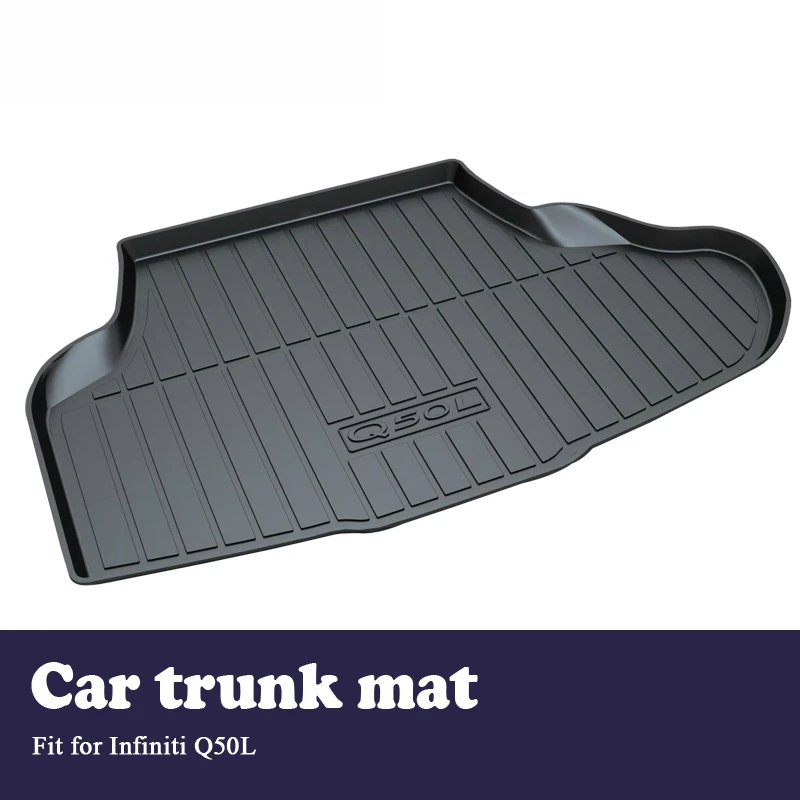 

Car Trunk Carpet Cargo Liner Floor Mats for Infiniti Q50L Car Trunk Luggage Boot Tray Carpet Anti-slip Mat Accessories