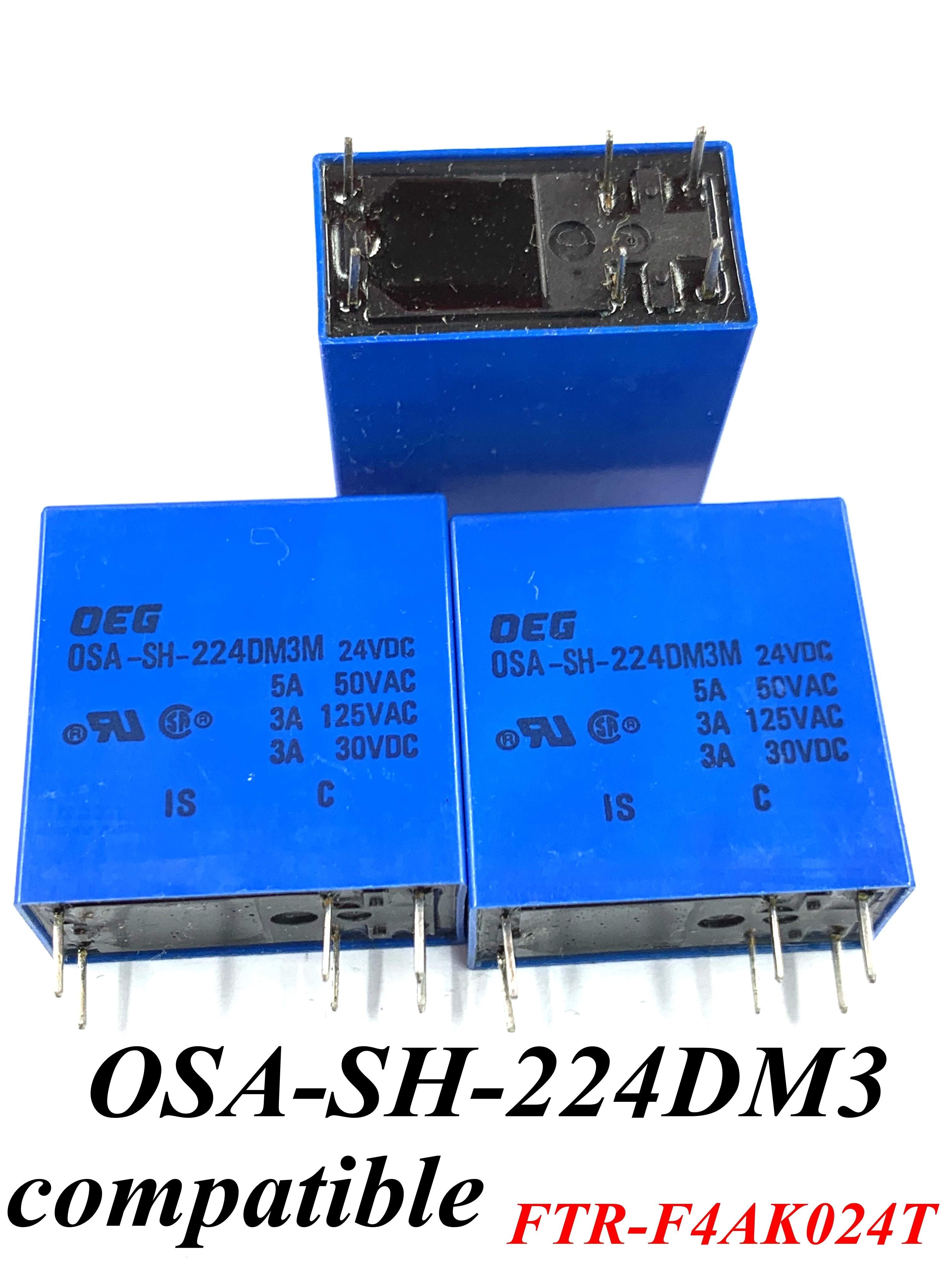 FTR F4AK024T 24VDC OSA SH 224DM3 реле совместимый две группы нормально разомкнутый 6 pin