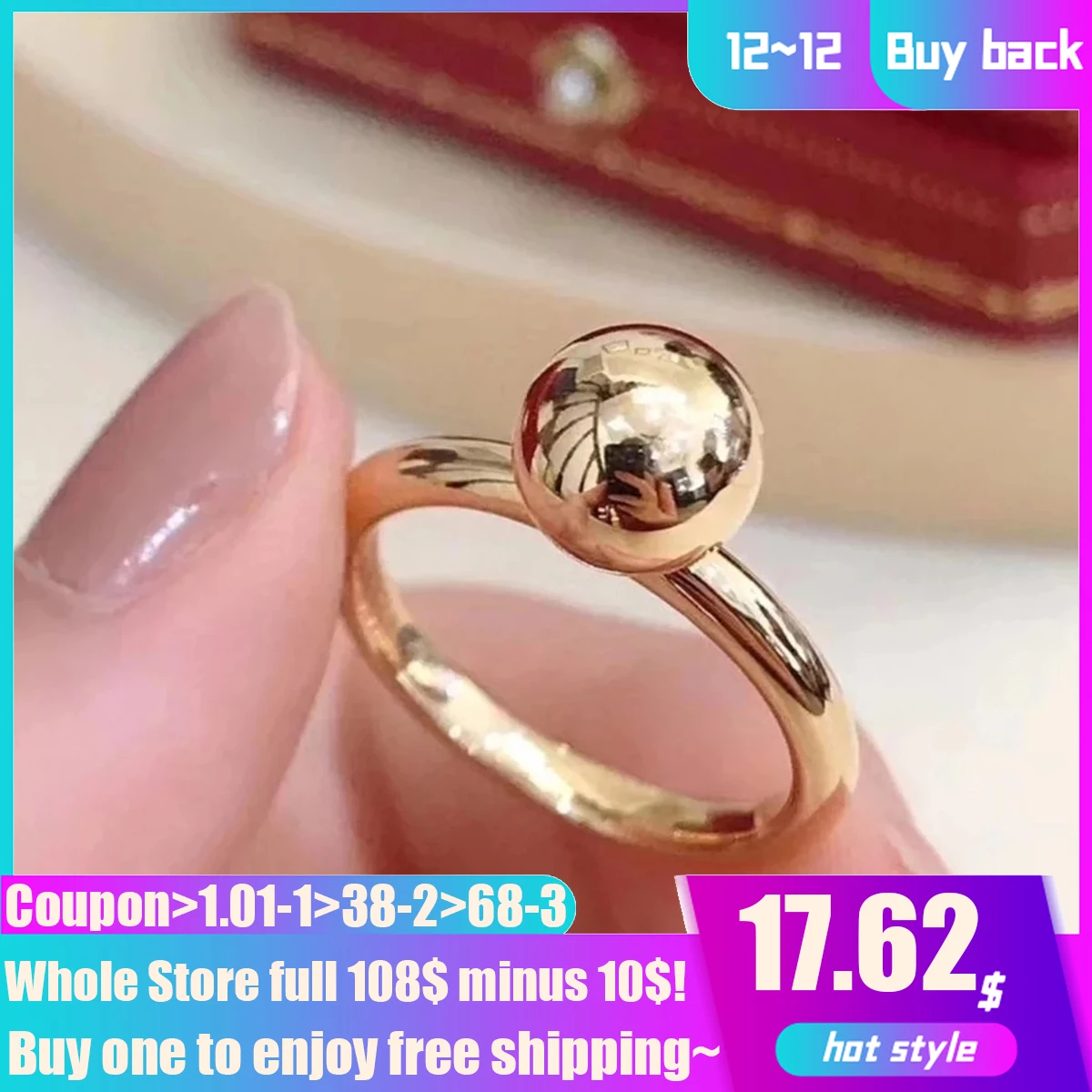 

1:1 Sweet Romantic Ring Female Jewelry Girl Wedding Gift Fashion Popular 1:1 925 Sterling silver Zircon Temperament Ring