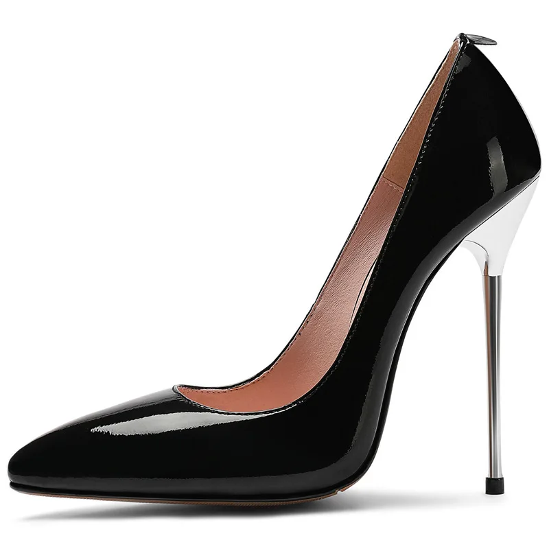 

Spring thin heel high heel shoes pointed shallow mouth single shoes women's shoes large size 40-45