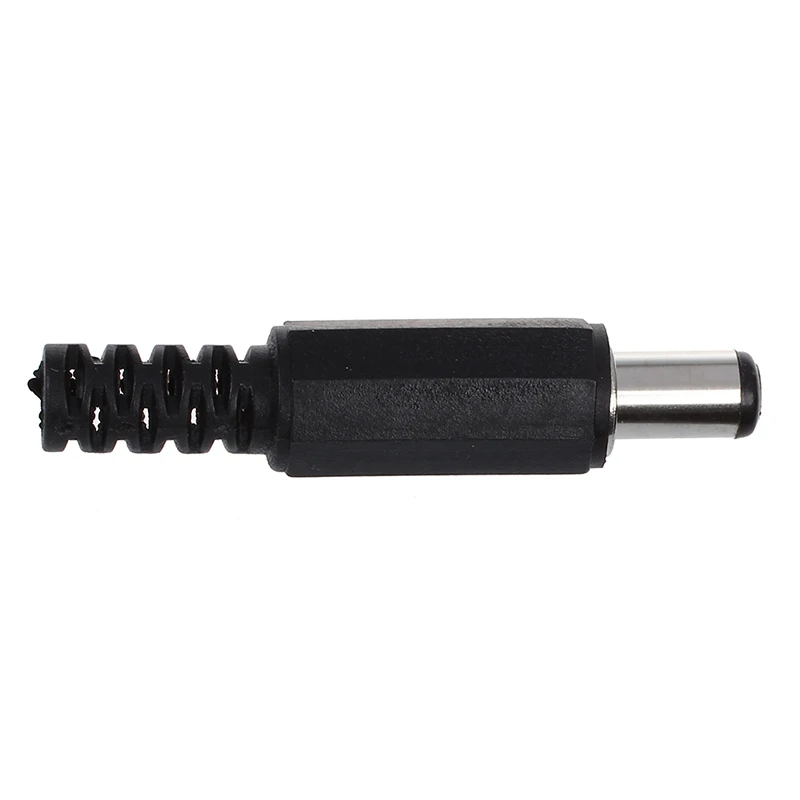 

SODIAL(R) 5 Pcs Black 2.1mm x 5.5mm DC Power Male Plug Jack Adapter