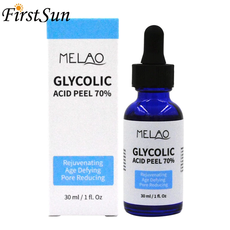 Очистка гликолевой кислоты 30% 70% сыворотка Восстанавливающий раствор сужение пор