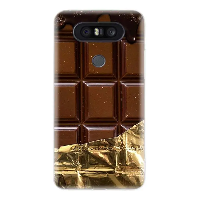 Alenka Gold Chocolate Cover Phone Case For LG V40 G6 G7 Q6 Q8 Q7 G5 G4 V30 V20 V10 K8 K10 2018 2017 Luruxy Coque Cases | Мобильные