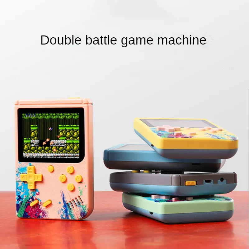 

HEYSTOP G50 Handheld Game Console Nostalgic Retro Vibrato Cute Macarons 500 Models Color Screen FC mini Game Console