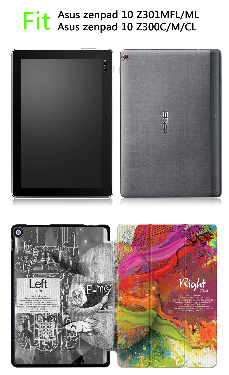 MTT из искусственной кожи чехол для ASUS ZenPad 10 Z300 Z300C Z300CL Z300CG Z300M Z301MFL Z301ML Z301 10,1 дюймов откидная крышка Подставка планшет чехол