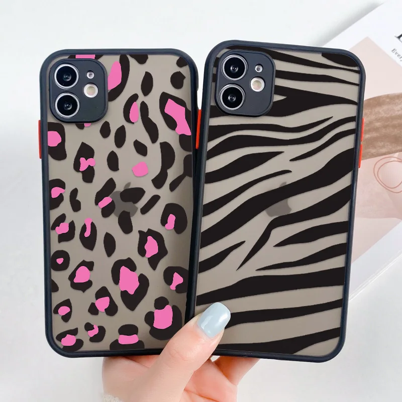 Transparent Case For iPhone 11 Pro Case 12 13 Mini Flower Cover For iPhone XR 7 8 Plus X XS 11 Pro Max SE 2020 Protective Cover