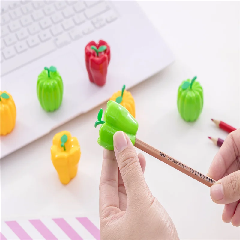 

1 шт., точилка для карандашей в форме тыквы, перца Чили