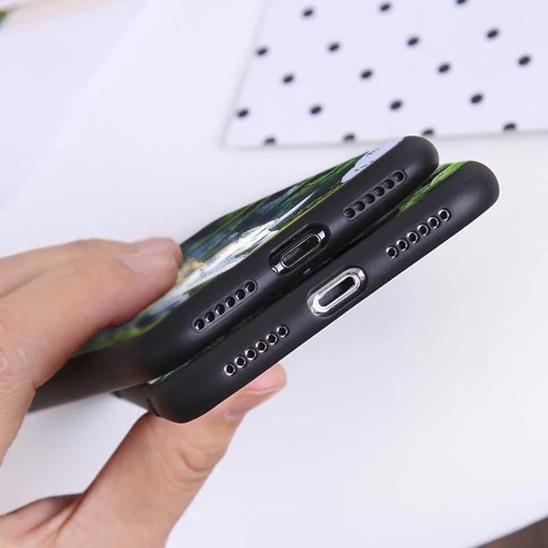 Мягкий силиконовый чехол для телефона iPhone 7 11 pro max XR X 6S 8 XS MAX 6 plus SE 5S мультфильм