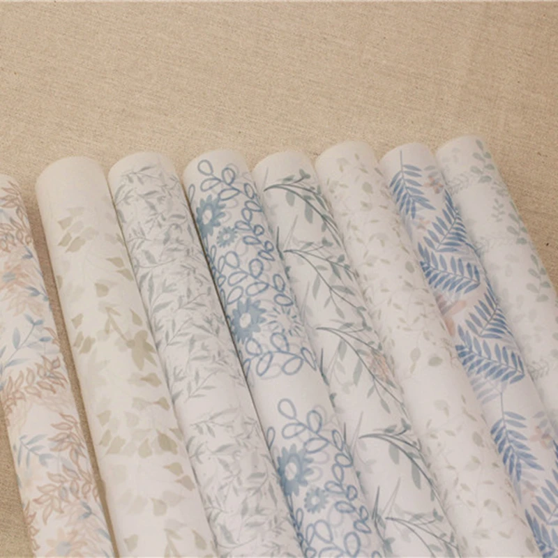 100pcs/lot Handmade Soap Wrapping Paper Soap Wrapper Translucent Wax Paper Tissue Paper Customzied Logo