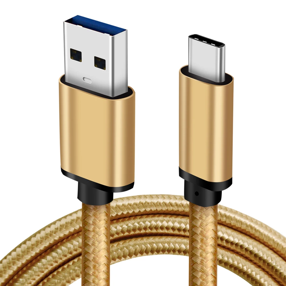 Кабель с металлическим корпусом Micro-USB в оплетке 2A прочный высокоскоростной