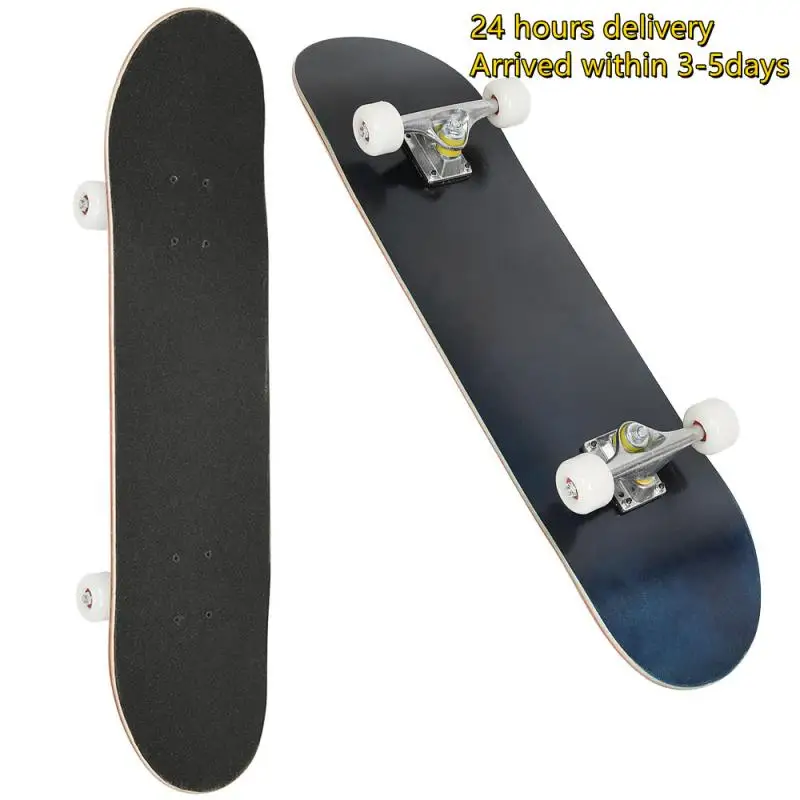 

Skateboard 79*20*8.5cm Beginner Adult Kid Four-Wheeled Maple Skate Board Professional Board High Speed Drift Long Skateboard HWC