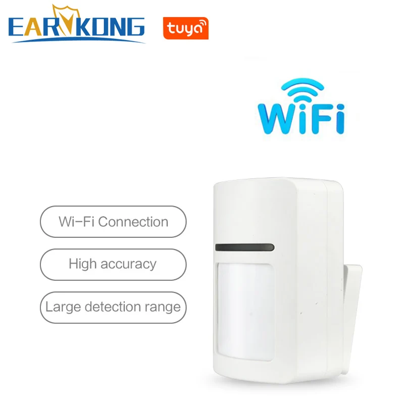Tuya Smart WiFi инфракрасные детекторы датчик движения сигнализация совместима с приложением Tuyasmart Smart Life APP
