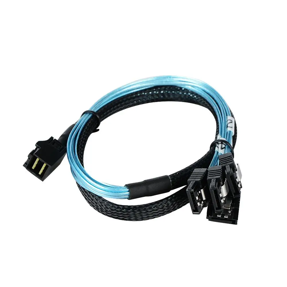 Внутренний кабель HD Mini SAS (SFF-8643 хоста)-4 SATA (целевой) жесткого диска | Компьютеры и