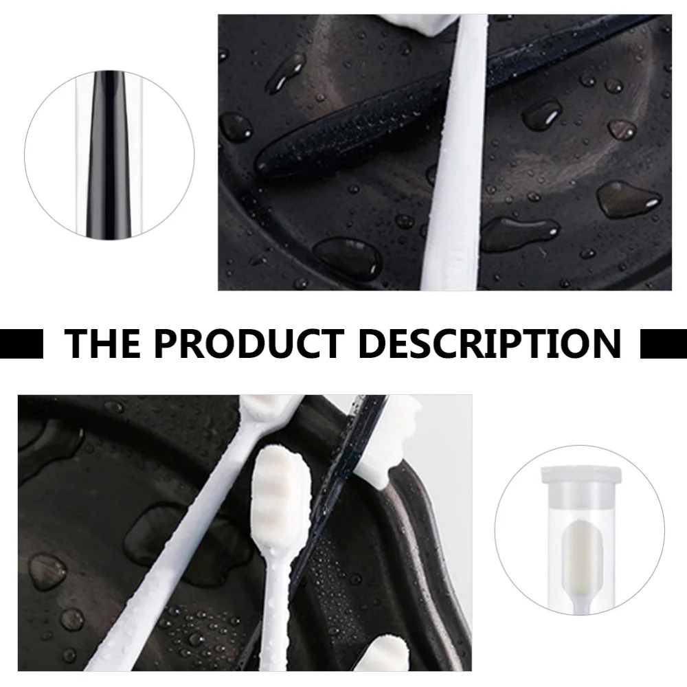 

6pcs Portable Micro Nano Toothbrushes Super Fine Bristles Toothbrushes