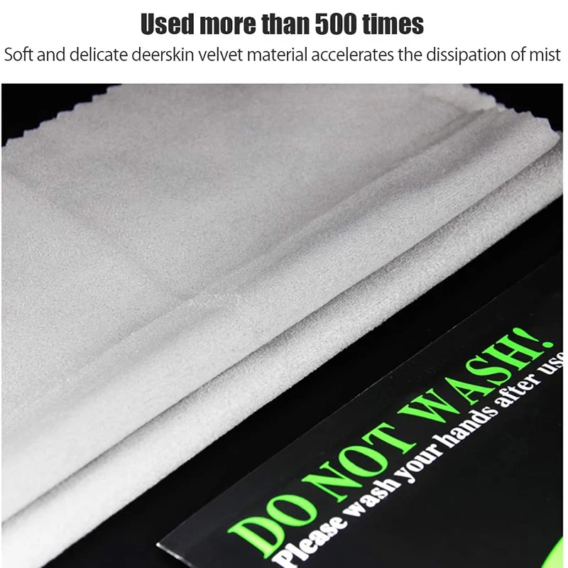

Hot Sale Cleaning Cloth For Glasses Nano Anti-fog Cloths High Quality Reusable Glasses Cloth Swimming Goggles Cleaning Cloth