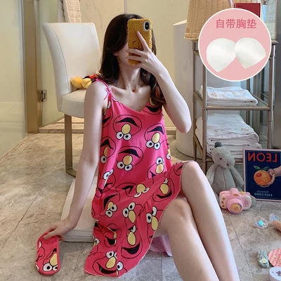 

Dress short skirt versatile cartoon cute, comfortable, small and fresh