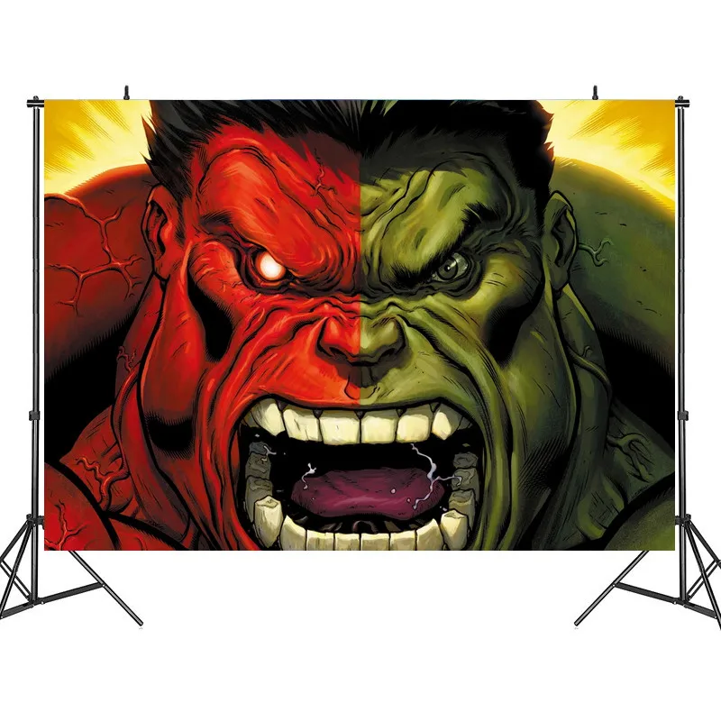 Фон для фотосъемвечерние с супергероями Халком ткань вечерние шения детского