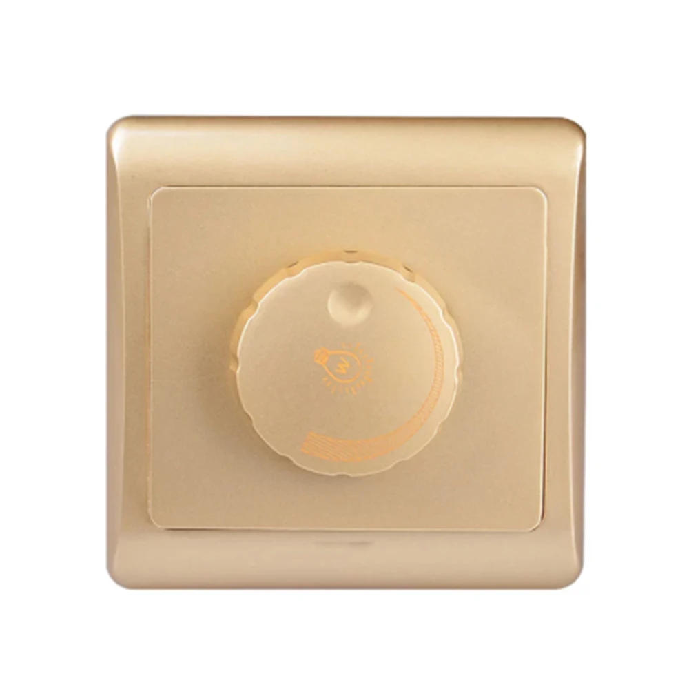 1 Pcs 86 Type Dimmer Switch Panel Wall 220v High Power 450W Stepless Incandescent Lamp | Обустройство дома